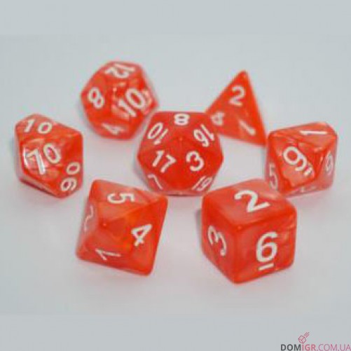 Набор кубиков - Pearl 7 Dice Set (в ассортименте)